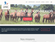 Tablet Screenshot of chevalunic.fr